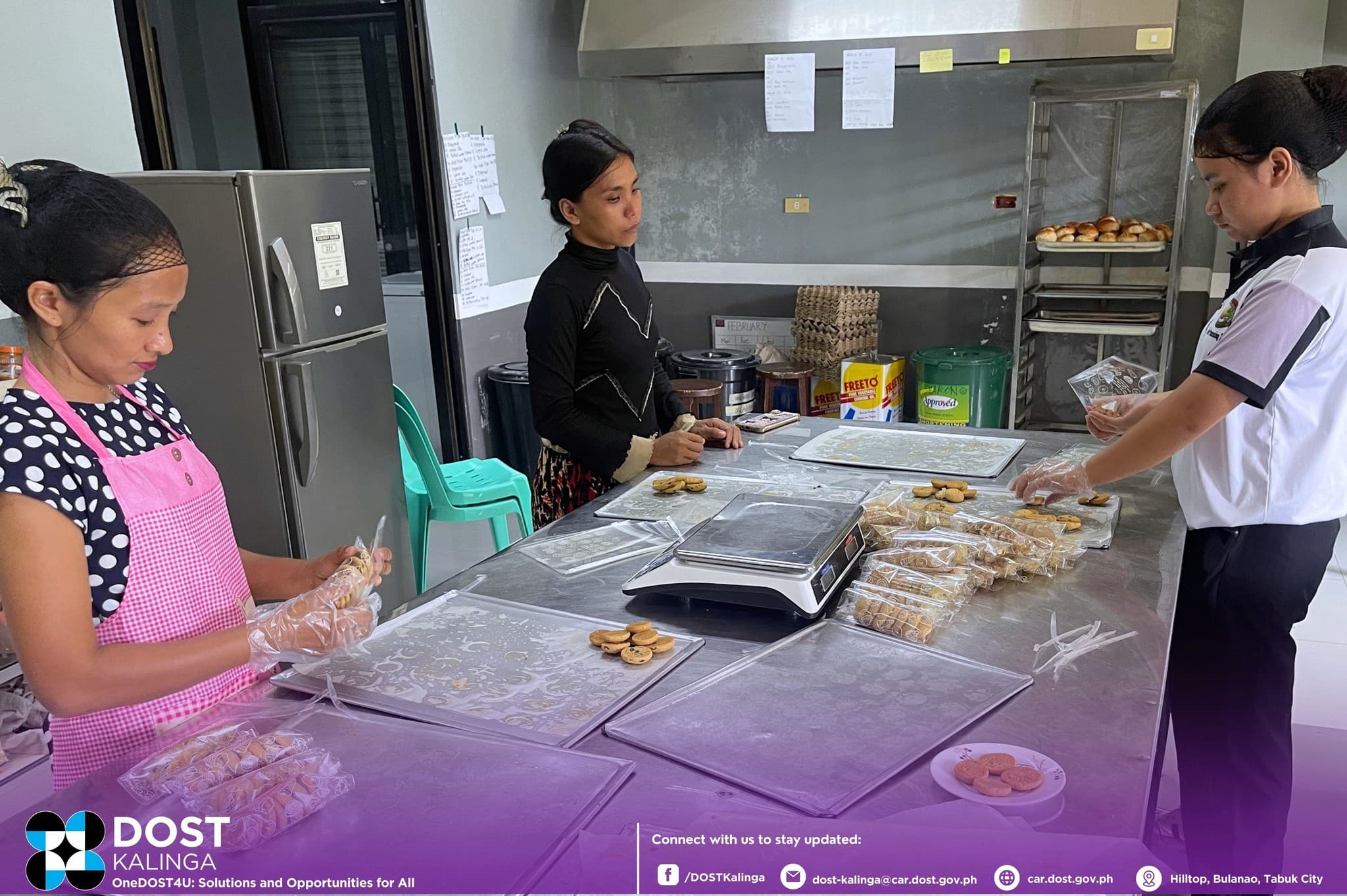 DOST-Kalinga and KSU Trained Farmers and Processors to Turn Calamansi and Peanuts Into Market-Ready Cookies and Bars